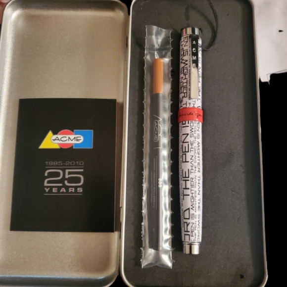 💥💫HOST PICK!💥💫NEW Pen..Acme Studios. "the pen is mightier than the sword" - Picture 1 of 4